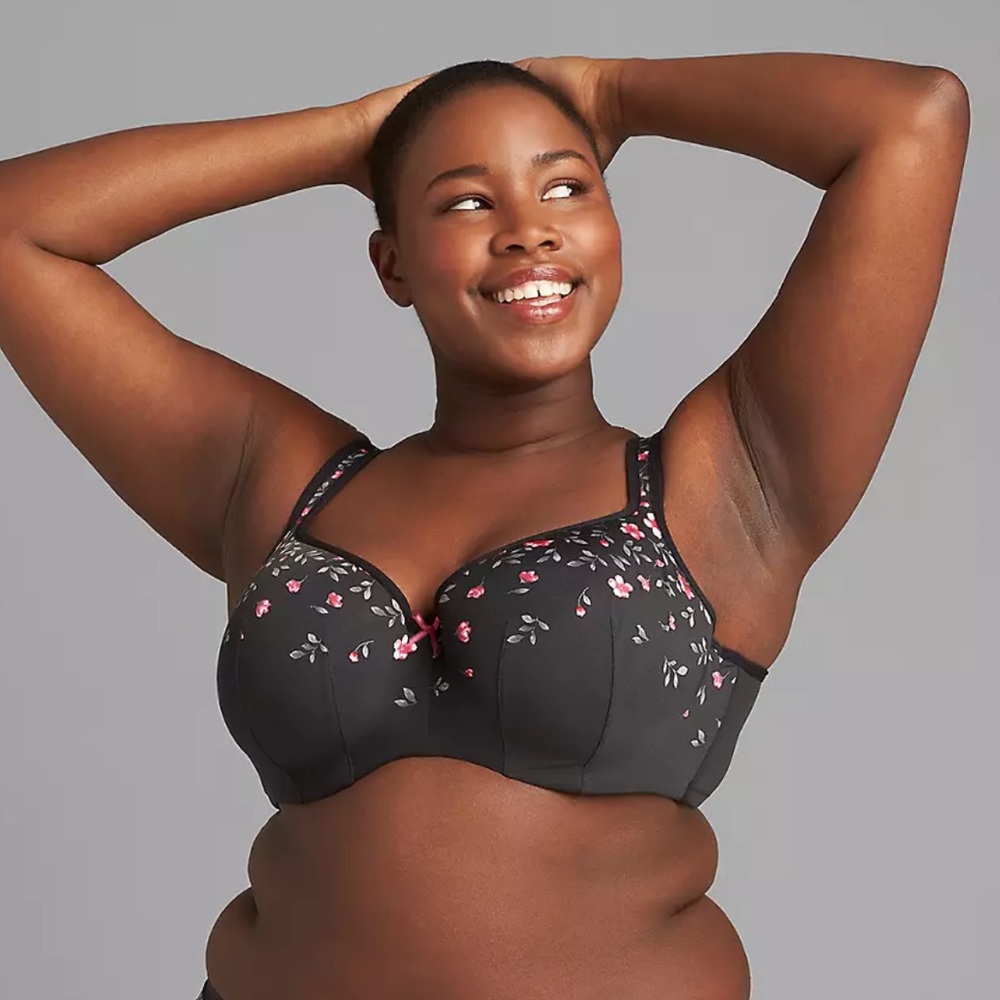 Cacique Balconette Floral Bra 40F